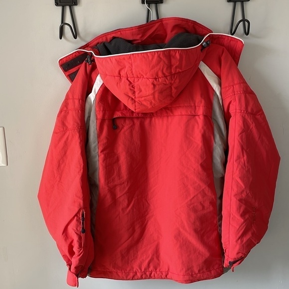 TE 408 E.A.S. Boardwear, XS bright coral women’s ski or snowboard jacket, EUC - Picture 5 of 8